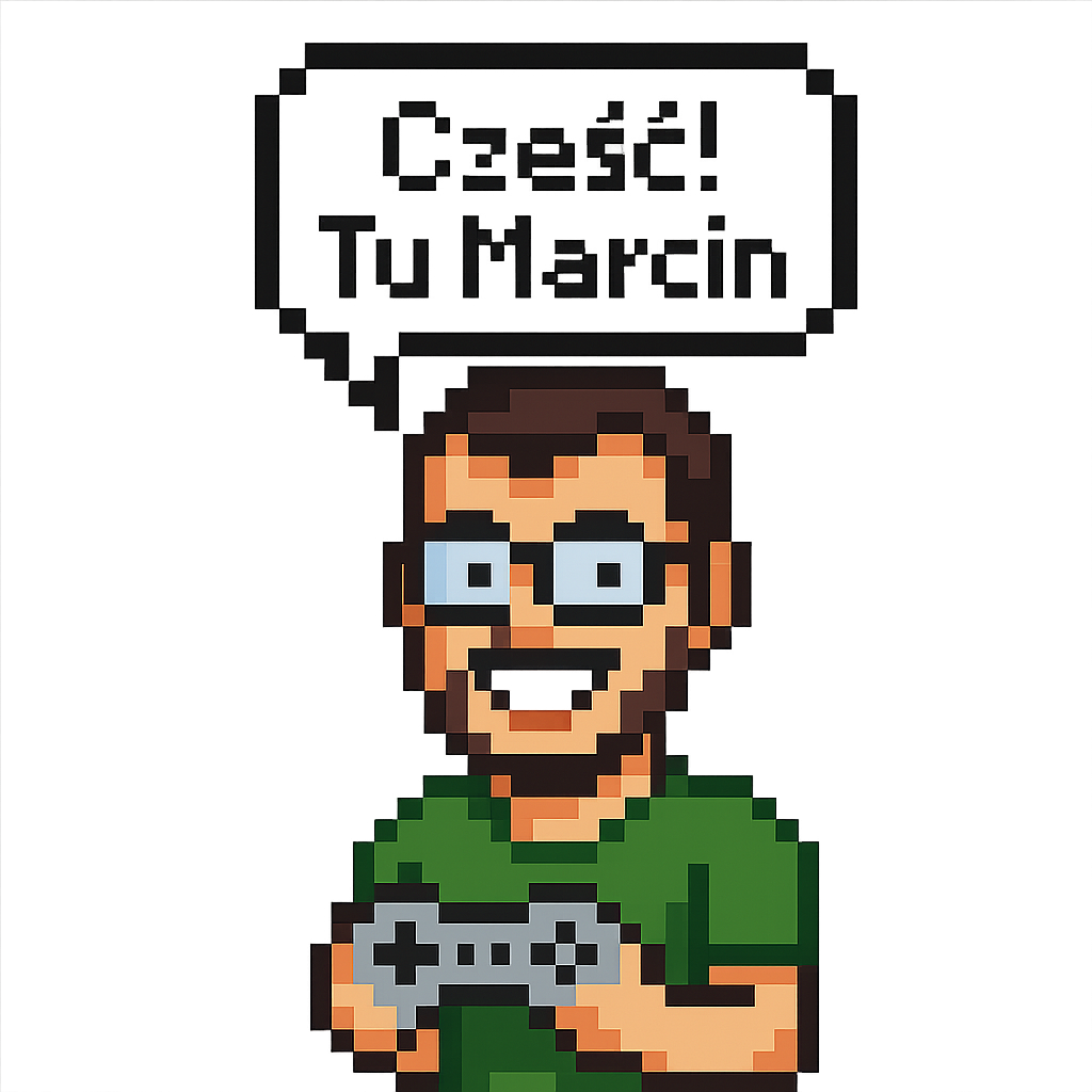 Marcin Ślęzak - prowadzący kurs Scratch 64